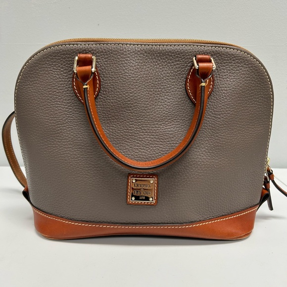 Dooney & Bourke Pebble Grain Zip Zip Satchel - Picture 3 of 5